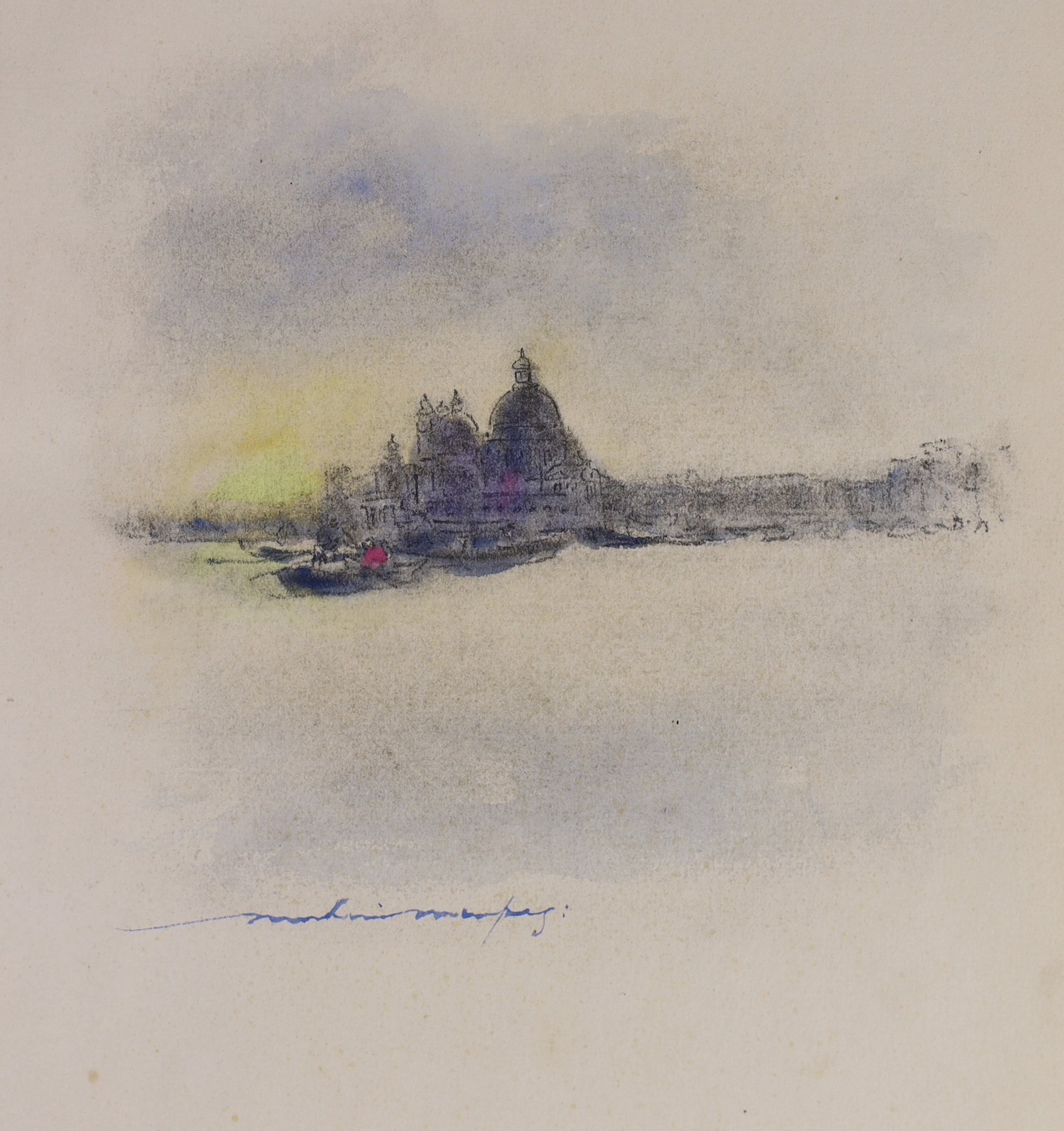 Menpes, Dorothy & Mortimer - 5 works - Venice, one of 500 signed by the artist, the front fly leaf with an original watercolour vignette of St Marks Basilica, signed, 1904; Whistler As I Knew Him